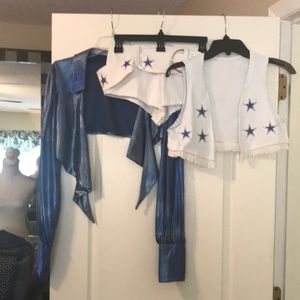 Dallas Cowboys Cheerleader costume in size XS